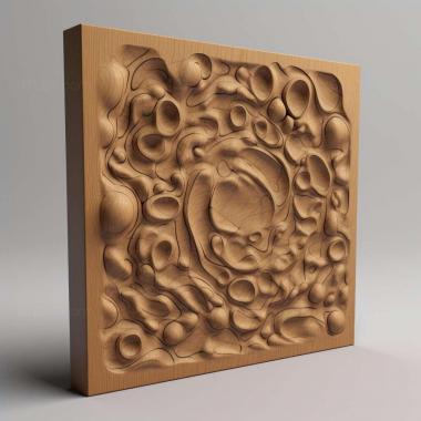 Patterns and decorations Sprinkle 3 3d model